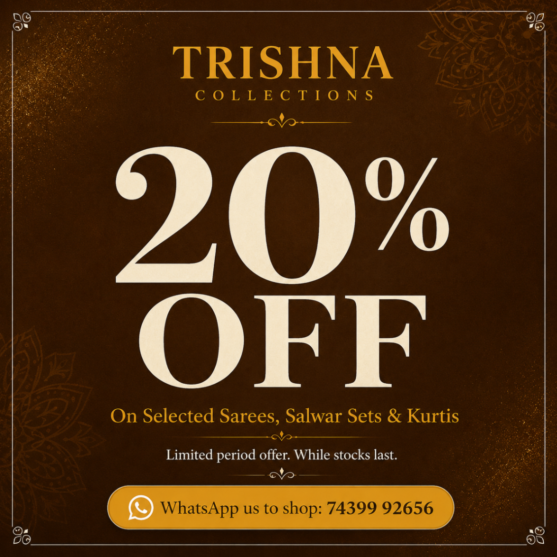 Trishna Collections Instagram Set