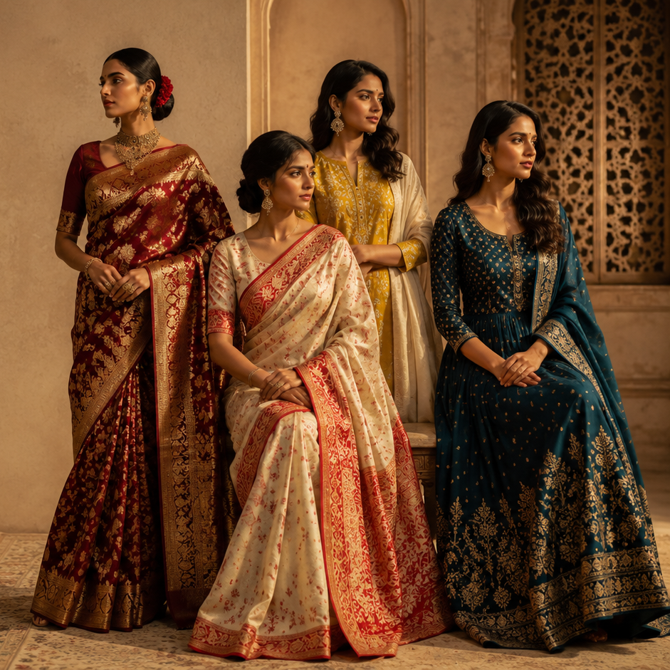 Trishna Collections Festive Poster